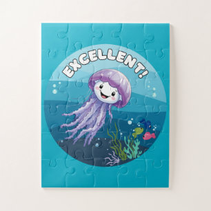Puzzle ¡Excelente!, Jelly Fish