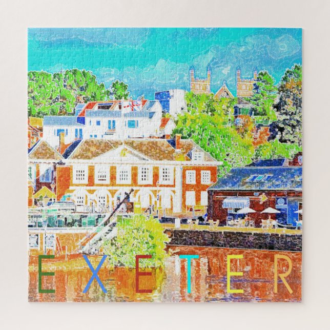 Puzzle Exeter, Devon, Reino Unido (Vertical)