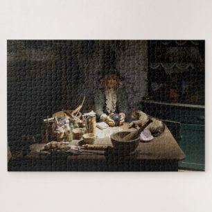 Puzzle Exhibición de un museo de brujería