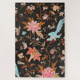 Puzzle Exotic Asian Birds And Flowers