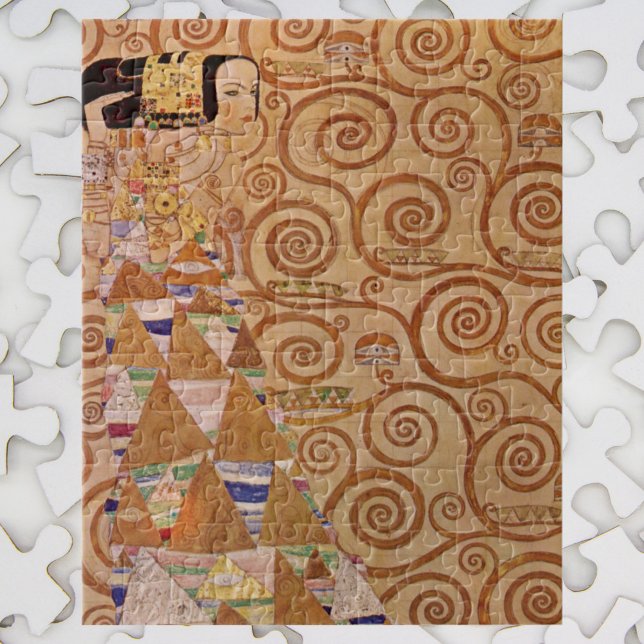 Puzzle Expectativa de Klimt Vintage Art Nouveau (Subido por el creador)