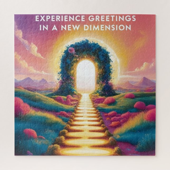Puzzle Experiencia de saludos en una nueva dimensión - Su (Vertical)