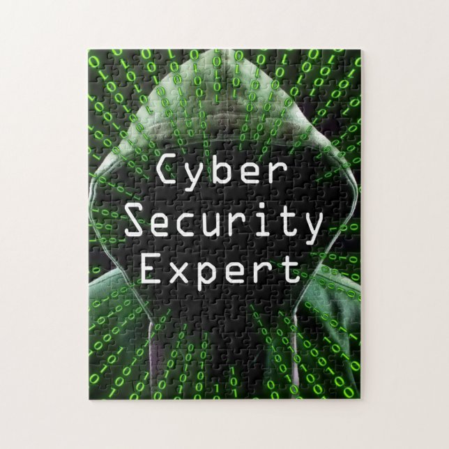 Puzzle Experto en negocios de ciberseguridad (Vertical)