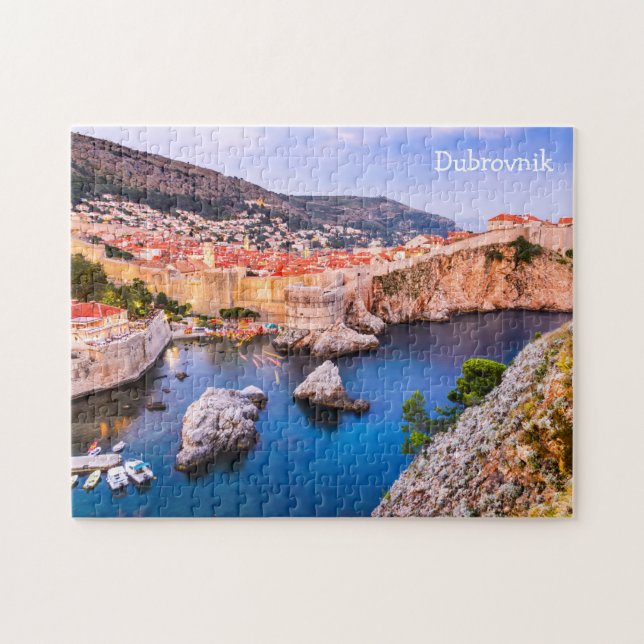 Puzzle Explora la belleza histórica de Dubrovnik (Horizontal)