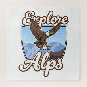 Puzzle Explora los Alpes 