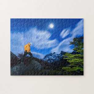 Puzzle Explorador en el área de Cerro Torre