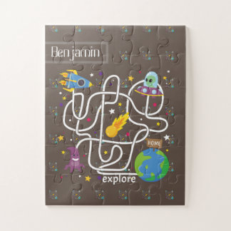 Puzzle Explorar El Nombre Personalizado Del Mundo