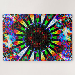 Puzzle Explosión abstracta