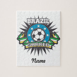 Puzzle Explosión del fútbol del Brasil
