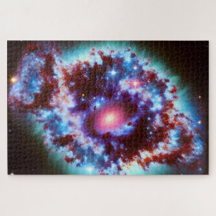 Puzzle Explosión luminosa de un acontecimiento cósmico en