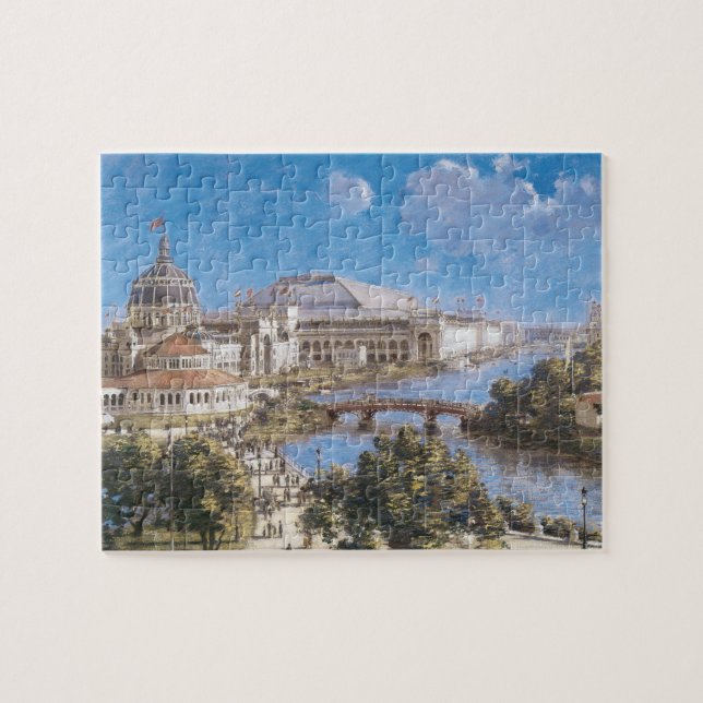 Puzzle Exposición Colombina Mundial de Theodore Robinson (Horizontal)