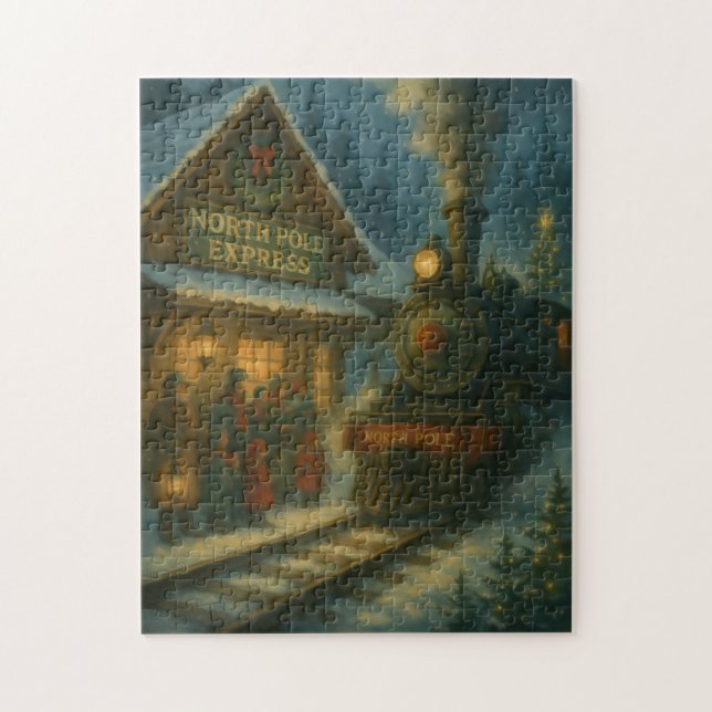 Puzzle Expreso del Polo Norte (Vertical)