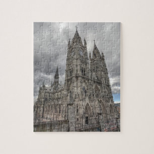 Puzzle Exterior de la Basílica en Quito, Ecuador