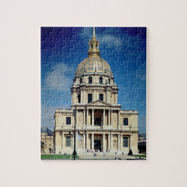 Puzzle Exterior de la iglesia, comenzado 1676 (foto) (Vertical)