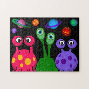 Puzzle Extranjeros en espacio exterior