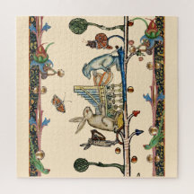 EXTRAÑO BESTIARIO MEDIEVAL QUE HACE MÚSICA, conejo