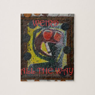 Puzzle Extraño hasta el final en el arte del forastero -