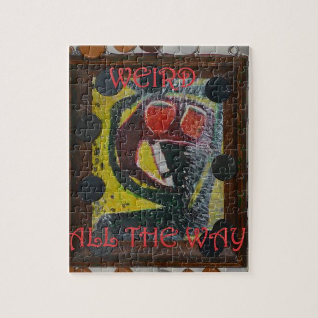 Puzzle Extraño hasta el final en el arte del forastero - (Vertical)