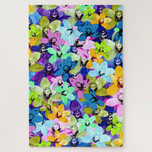 Puzzle Extravagancia Orquídea