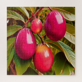 Puzzle Exuberante aventura tropical de frutas
