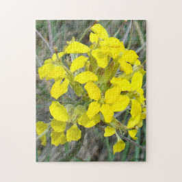 Puzzle F14 Pequeñas Flores Silvestres Amarillas