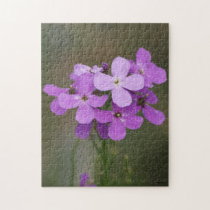 Puzzle F19 Flores Silvestres Purpúreas Damas Cohete