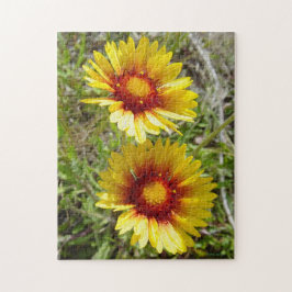 Puzzle F8 Flores Silvestres Amarillas Gaillardia