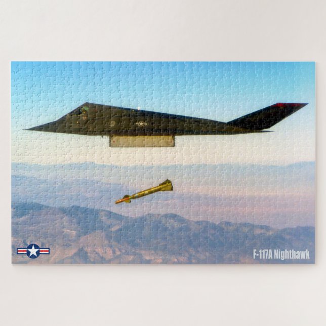Puzzle F-117 NIGHTHAWK (20x30 PULGADAS) (Horizontal)