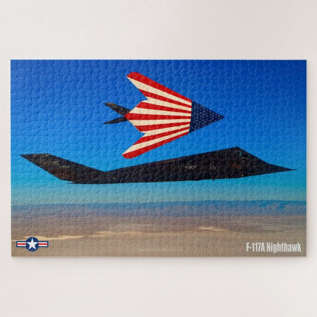 Puzzle F-117 NIGHTHAWK (20x30 PULGADAS) (Horizontal)