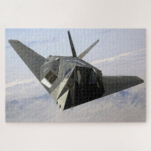 Puzzle F-117 Nighthawk: sigilo frontal