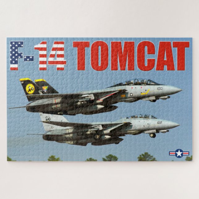 Puzzle F-14 TOMCAT (20x30 PULGADAS) (Horizontal)