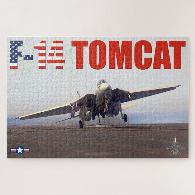 Puzzle F-14 TOMCAT (20x30 PULGADAS) (Horizontal)