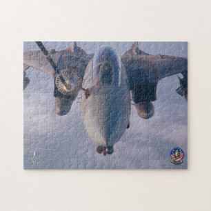 Puzzle F-14 TOMCAT “ABASTECIENDO COMBUSTIBLE” (11x14 pulg