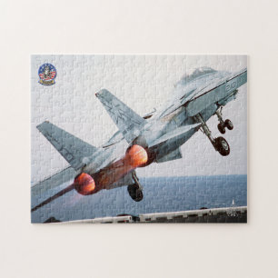 Puzzle F-14 TOMCAT "AFTERBURNER" (11x14 pulgadas)