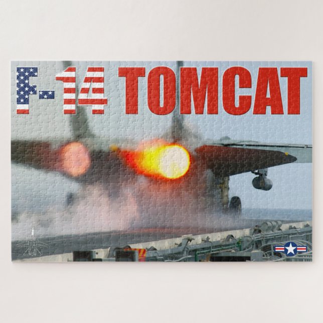 Puzzle F-14 TOMCAT "AFTERBURNER" (20x30 pulgadas) (Horizontal)