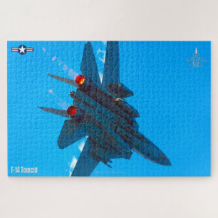 Puzzle F-14 TOMCAT "AFTERBURNER" (20x30 pulgadas)