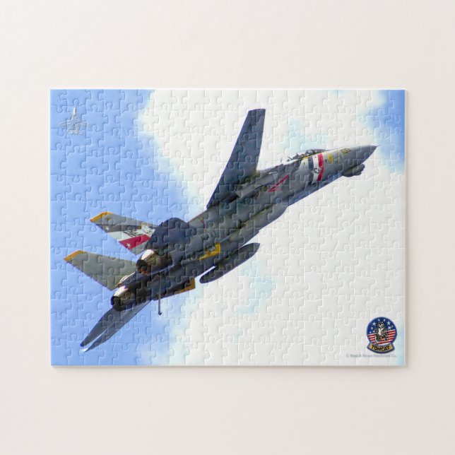 Puzzle F-14 TOMCAT "BOLTER" (11x14 pulgadas) (Horizontal)