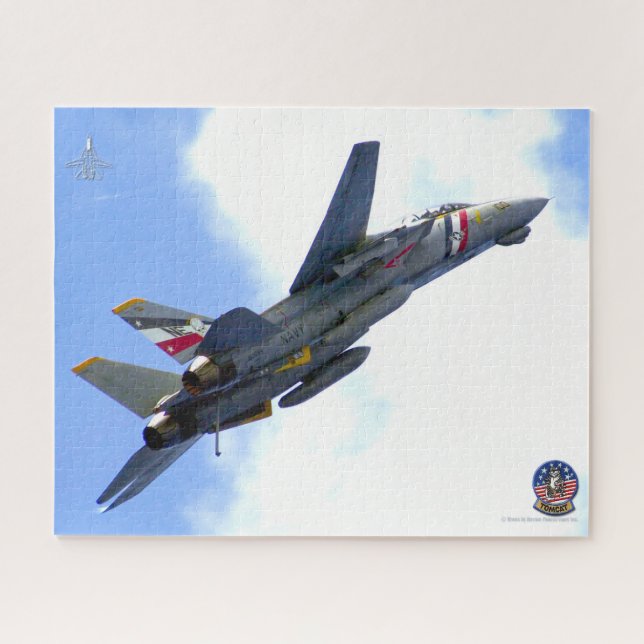 Puzzle F-14 TOMCAT "BOLTER" (16x20 pulgadas) (Horizontal)