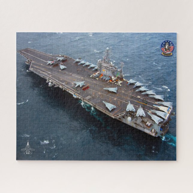 Puzzle F-14 TOMCAT "CARRIER" (16x20 pulgadas) (Horizontal)