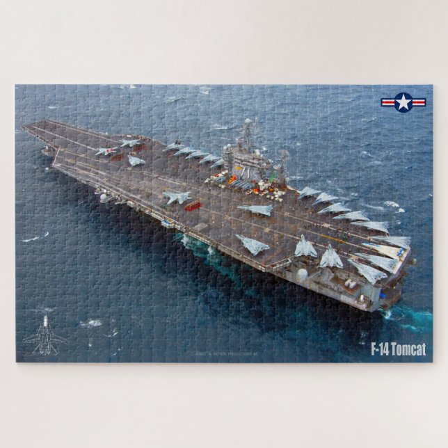 Puzzle F-14 TOMCAT "CARRIER" (20x30 pulgadas) (Horizontal)