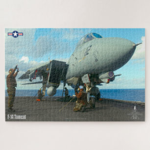 Puzzle F-14 TOMCAT "CUBIERTA DE VUELO" (20x30 pulgadas)