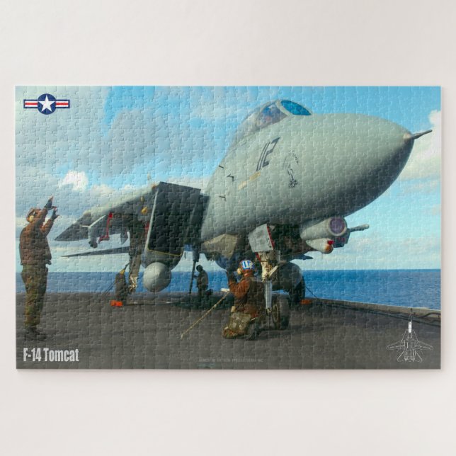 Puzzle F-14 TOMCAT "CUBIERTA DE VUELO" (20x30 pulgadas) (Horizontal)