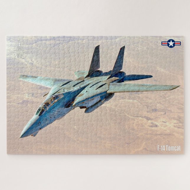 Puzzle F-14 TOMCAT "DESERT PATROL" (20x30 pulgadas) (Horizontal)