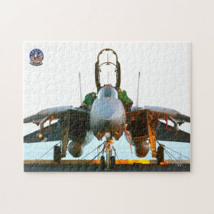 Puzzle F-14 TOMCAT "FLIGHTDECK" (11x14 pulgadas)