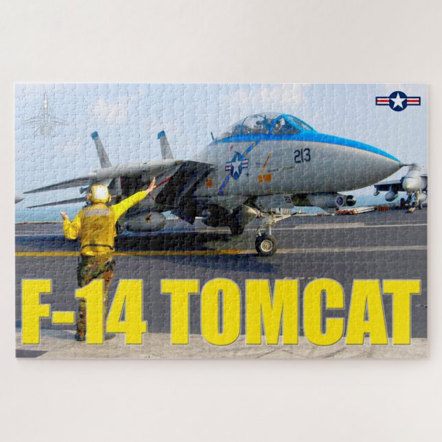 Puzzle F-14 TOMCAT "FLIGHTDECK" (20x30 pulgadas) (Horizontal)
