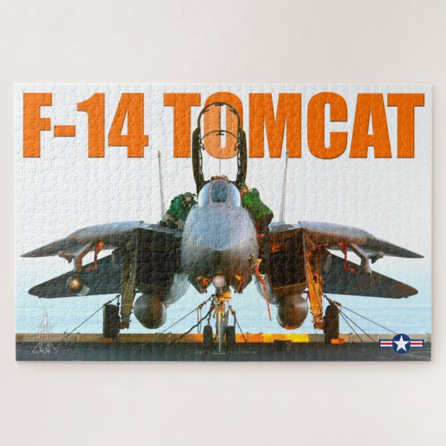 Puzzle F-14 TOMCAT "FLIGHTDECK" (20x30 pulgadas) (Horizontal)