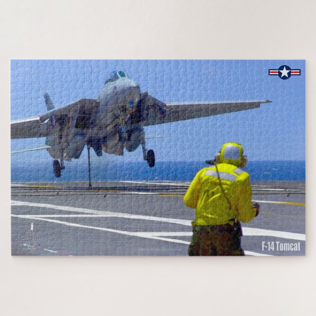 Puzzle F-14 TOMCAT "HOOK DOWN" (20x30 pulgadas) (Horizontal)