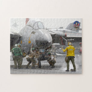Puzzle F-14 TOMCAT "LANZAMIENTO" (11x14 pulgadas)