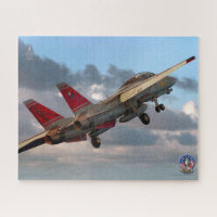 F-14 TOMCAT "LANZAMIENTO" (16x20 pulgadas)