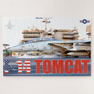 Puzzle F-14 TOMCAT "LANZAMIENTO" (20x30 pulgadas)